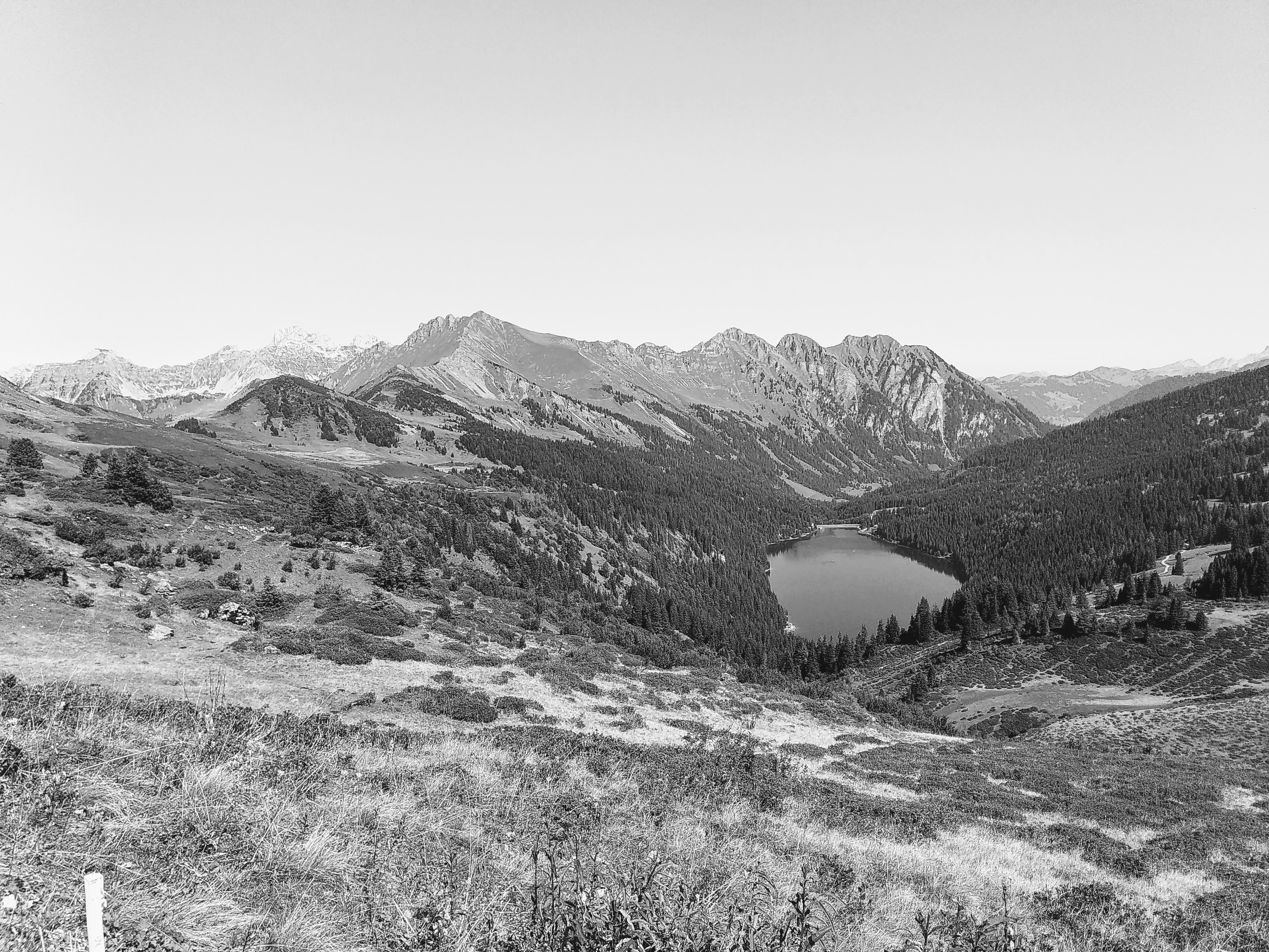 Vue du col Des Andérets