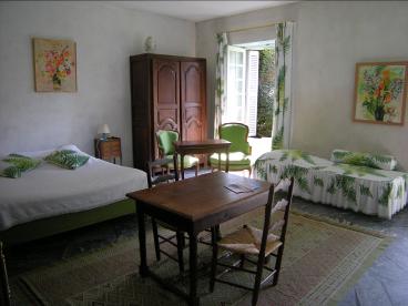 chambre aux fougères